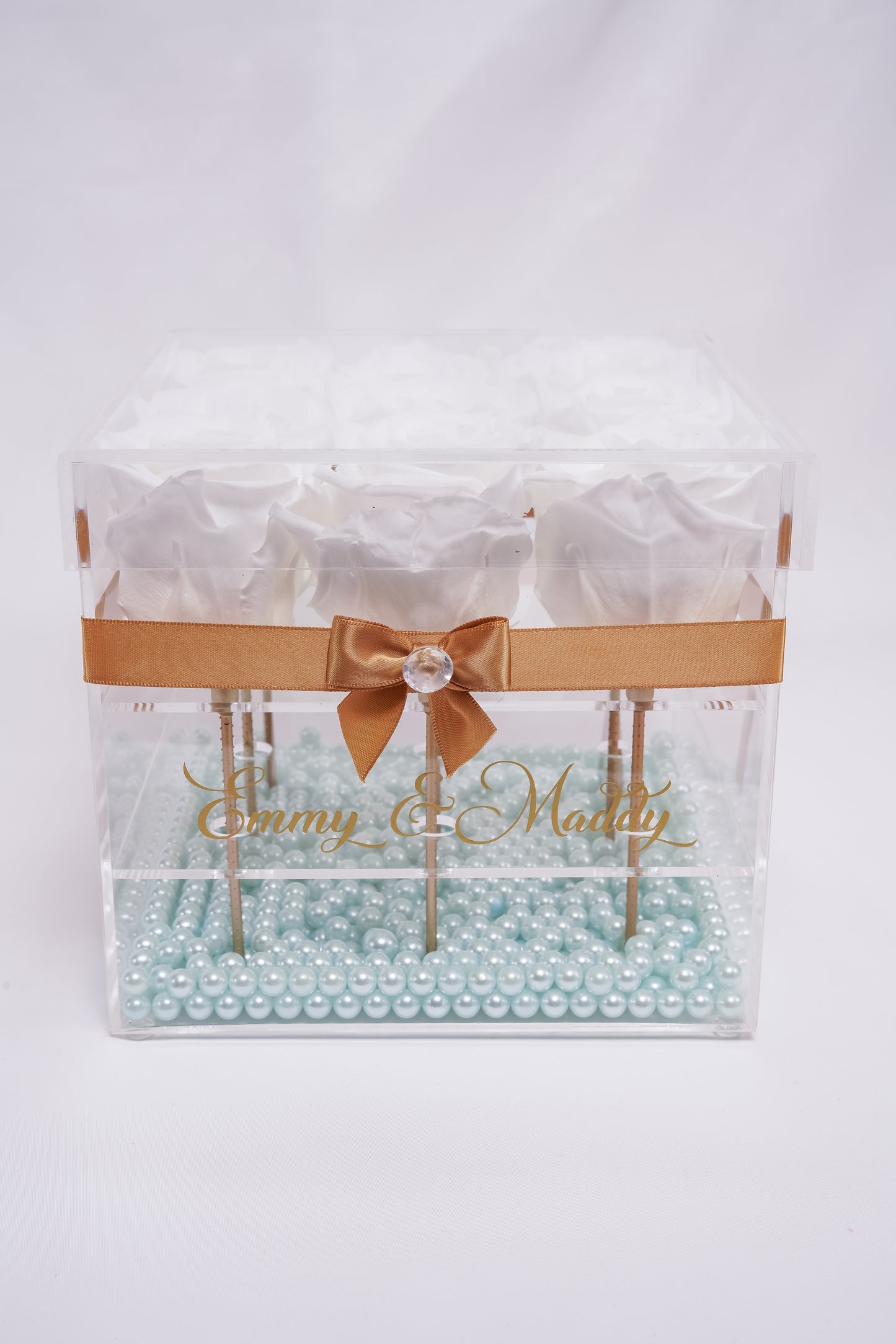 9 Rose Premium box with Stem