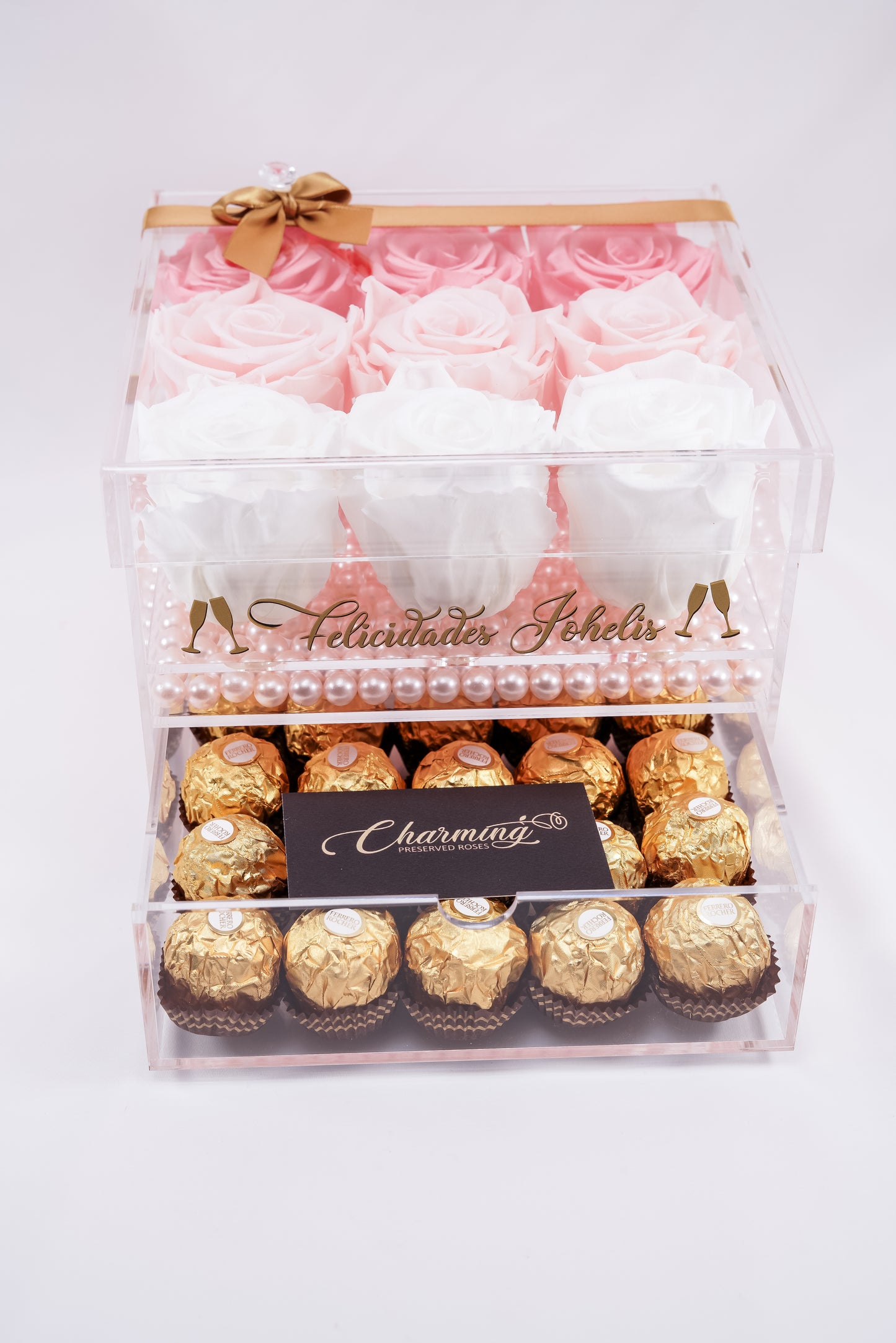 9 Rose Premium box with Drawer