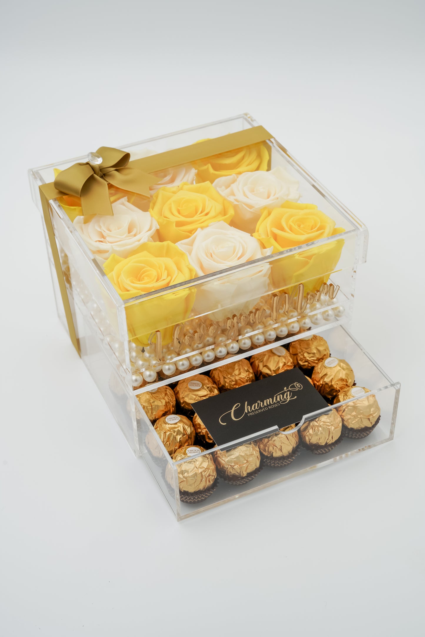 9 Rose Premium box with Drawer