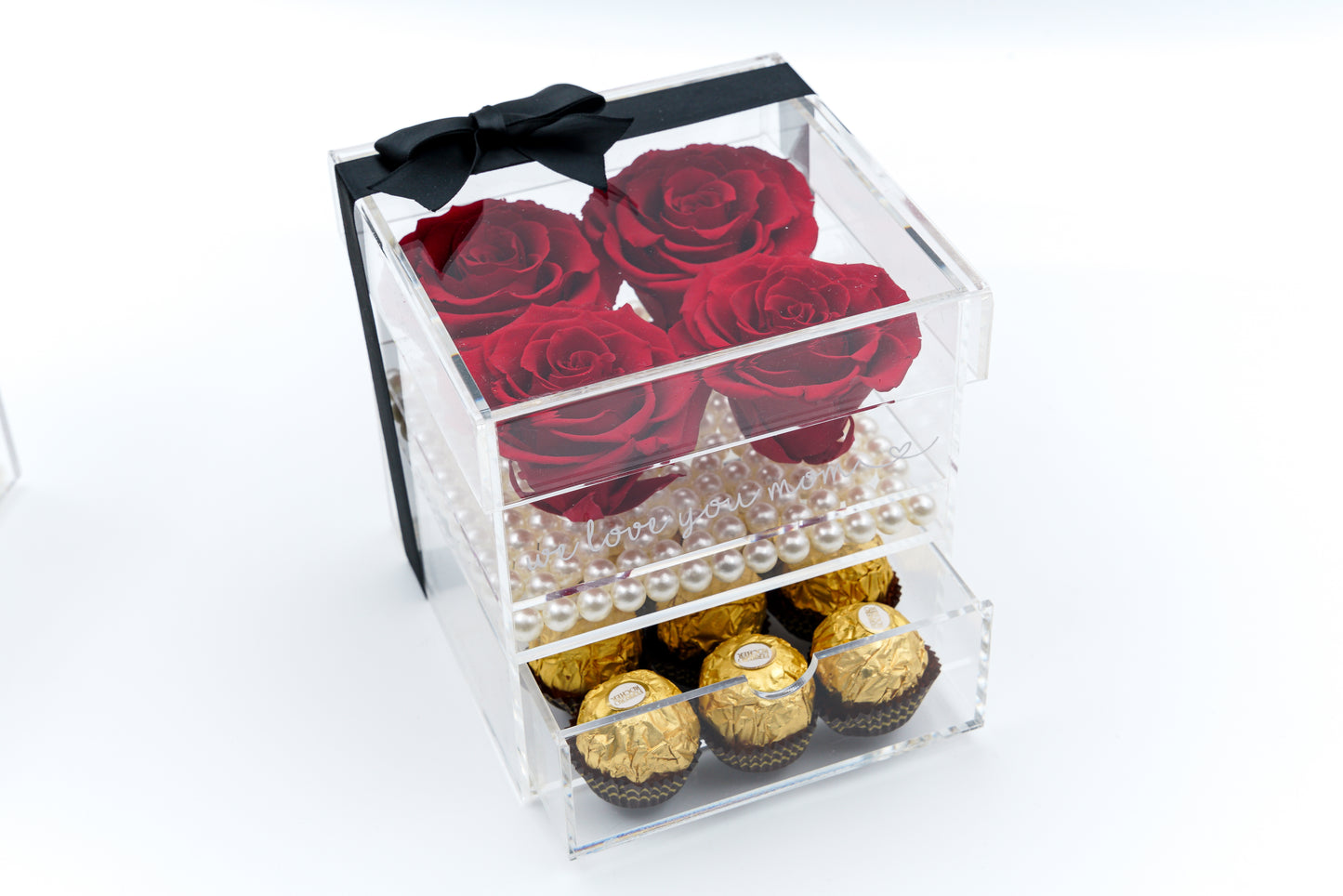 4 Rose Premium box with Drawer
