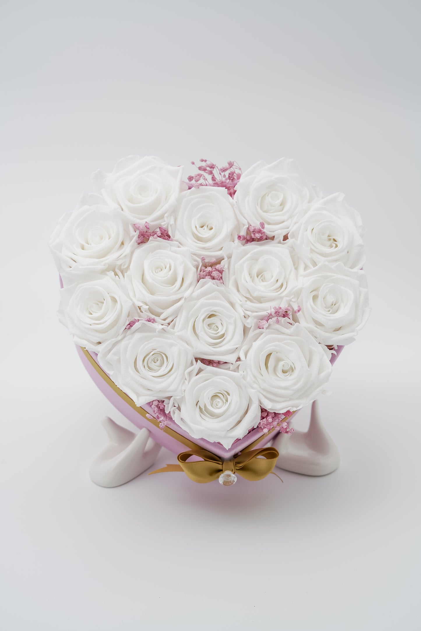 Heart Shaped Velvet Box
