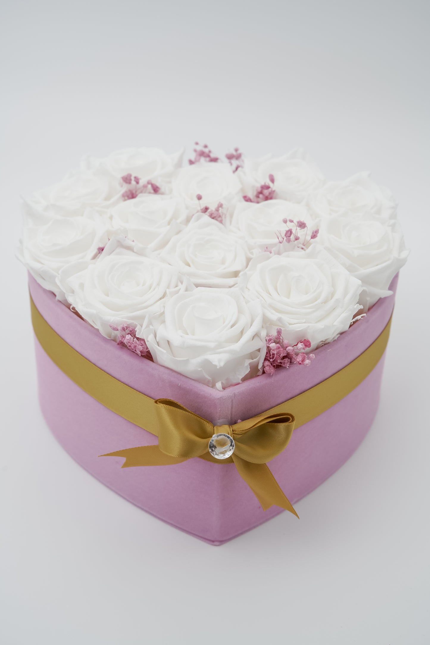 Heart Shaped Velvet Box