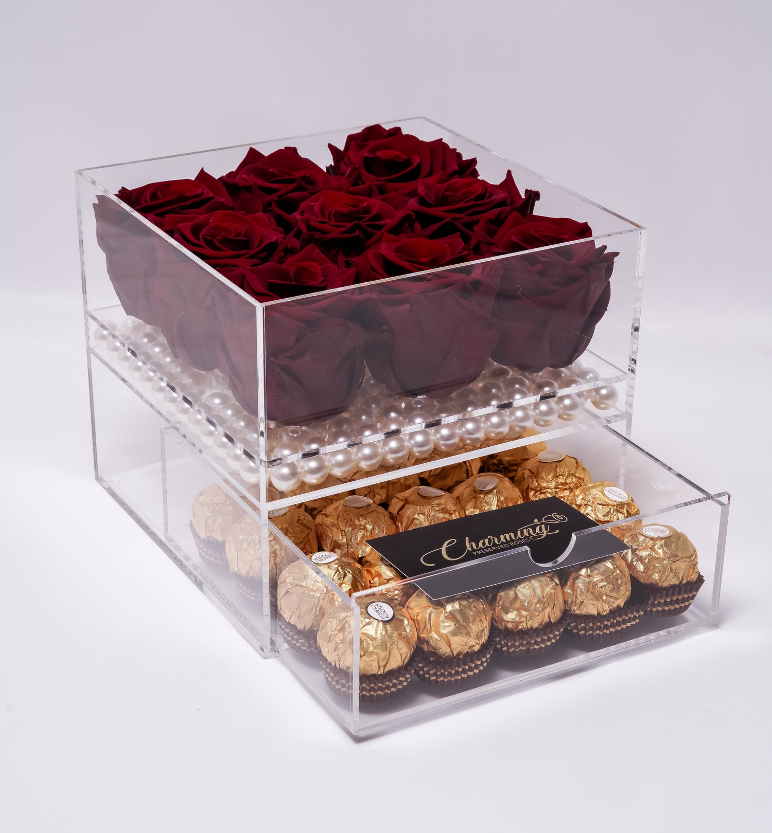 Premium Acrylic Boxes with Drawer
