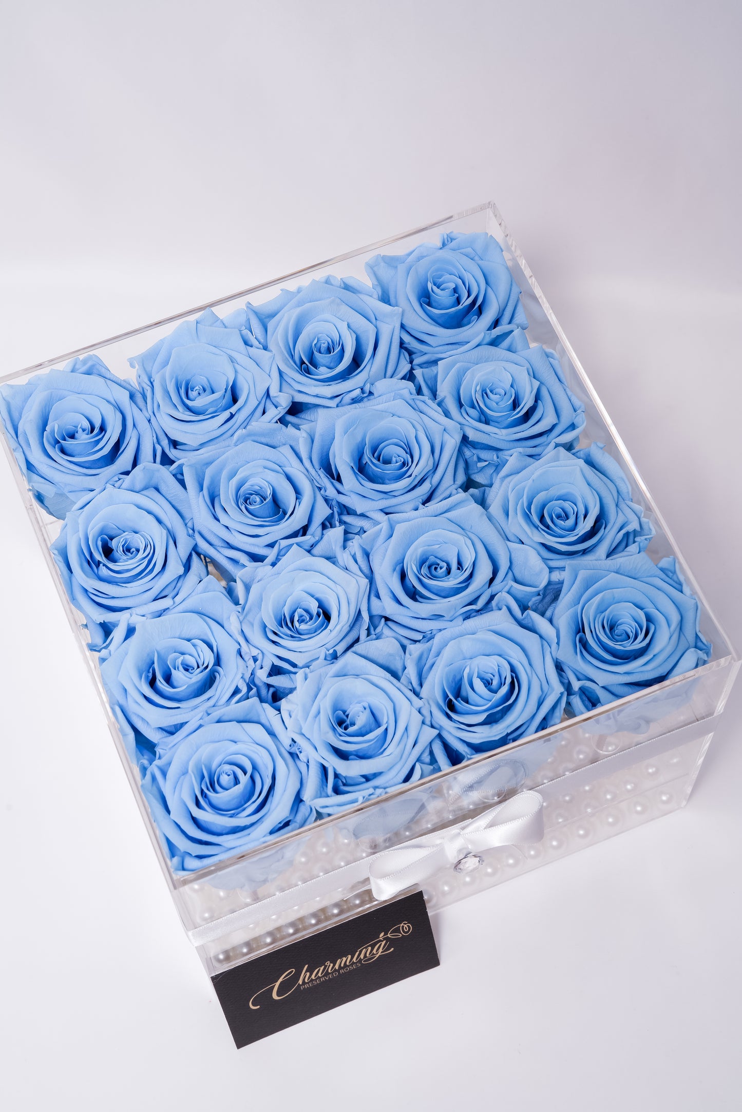 16 Rose Premium box with Stem